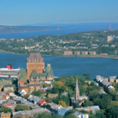 Vue sur le Vieux-Québec